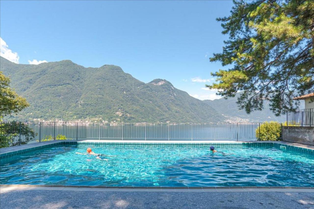 Apartamento Apt With Terrace And Shared Pool! Lake View! Nesso Exterior foto