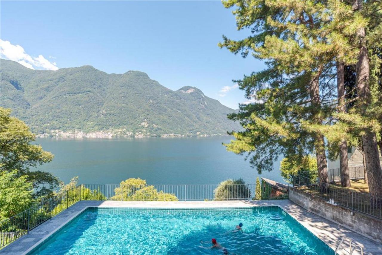 Apartamento Apt With Terrace And Shared Pool! Lake View! Nesso Exterior foto